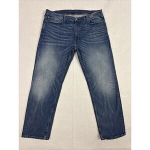 Levis 559 Jeans Mens 40xL32 Blue Denim Loose Straight Fit Medium Wash